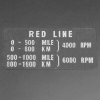 BREAK-IN Warning Decal (Later)